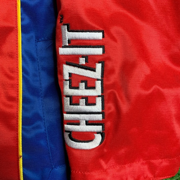Chase Authentics Nascar Jacket Large Kelloggs Tony The Tiger Ford Cheez-it - Picture 10 of 13